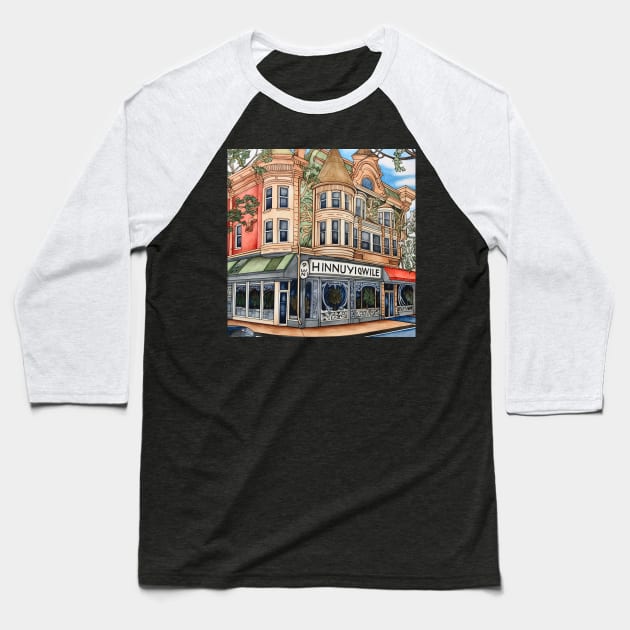 Huntsville city drawing Baseball T-Shirt by ComicsFactory